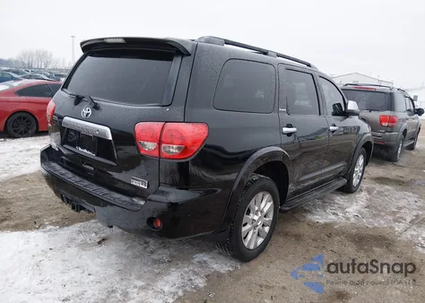 2008 Toyota Sequoia Platinum 5.7L V8 from USA, damaged, VIN 5TDZY67A58S013871